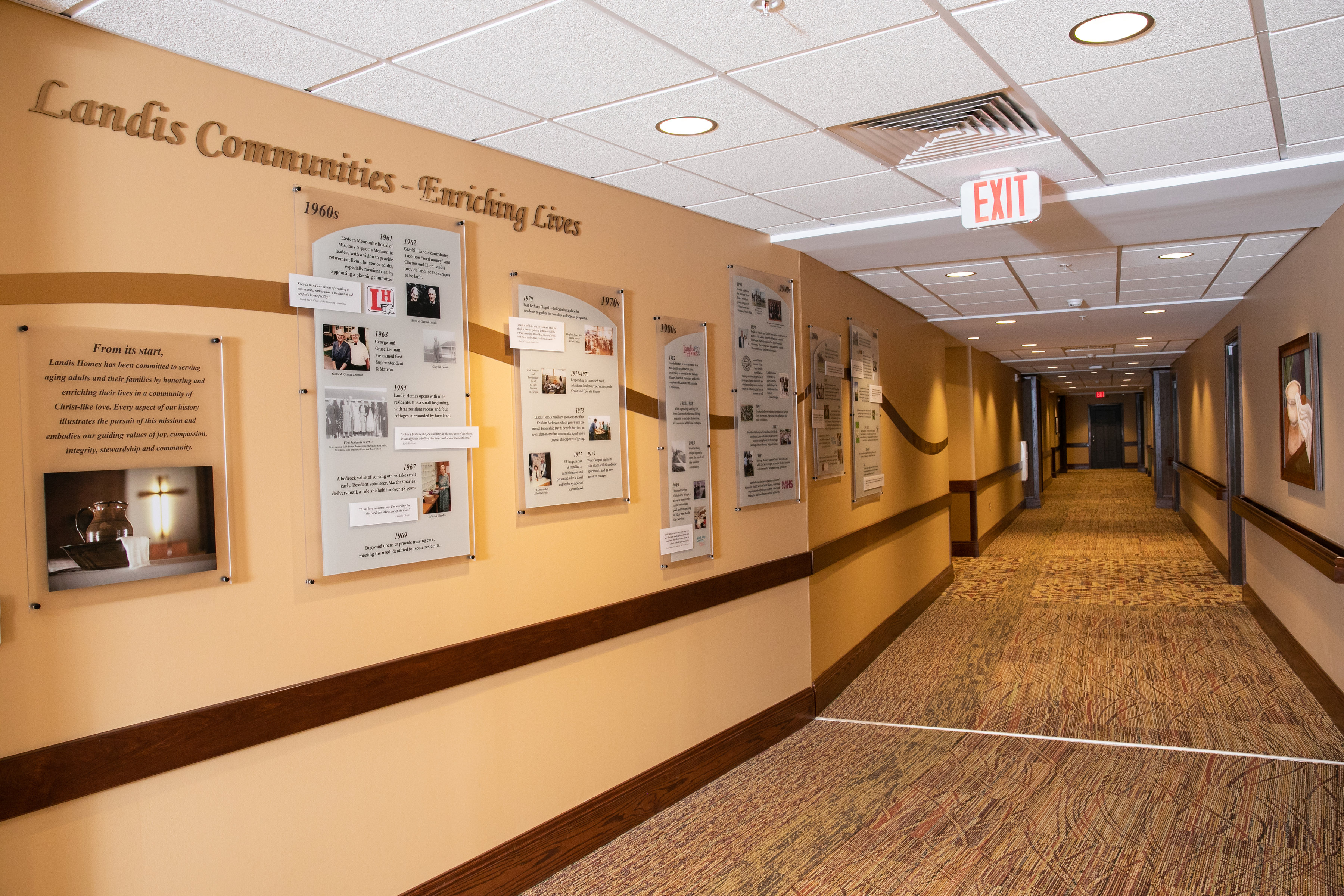 Hallway of Plaques