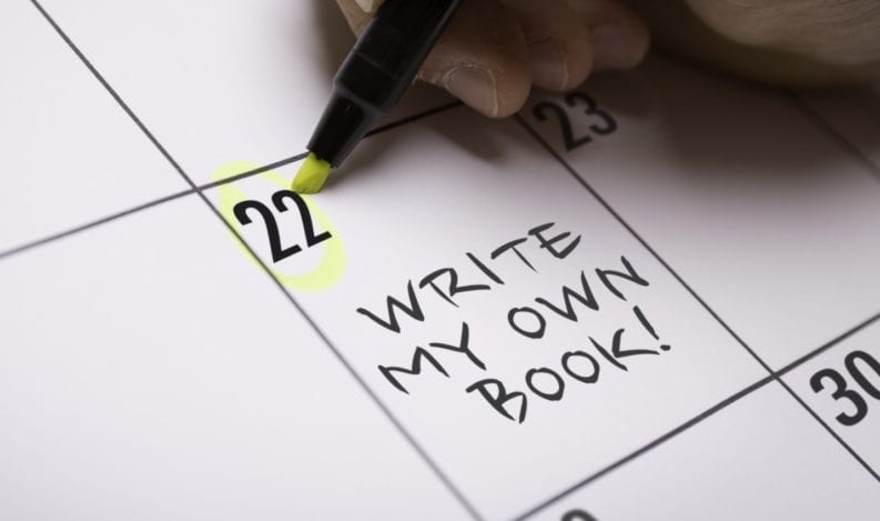 Write my own book calendar event