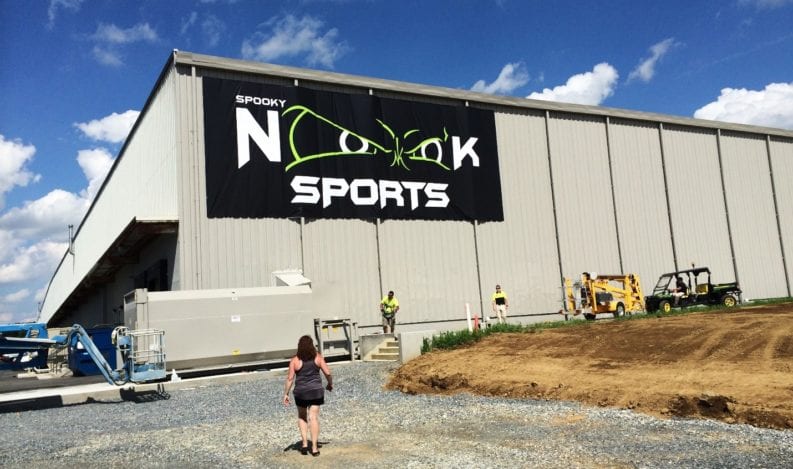 spooky nook sports banner