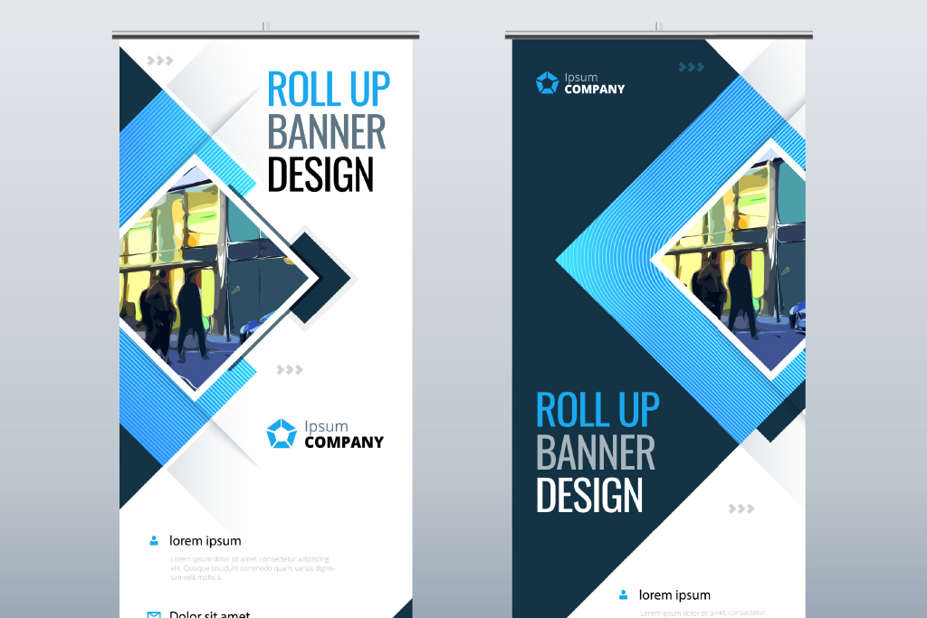 roll up banner design