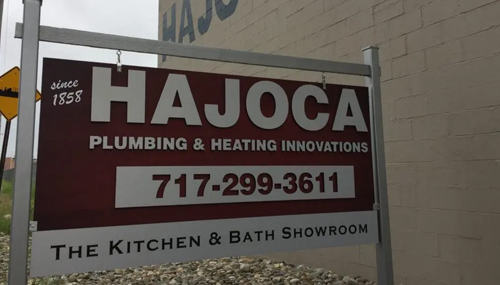 Hajoca Building Sign