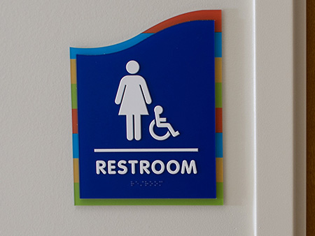 restroom sign