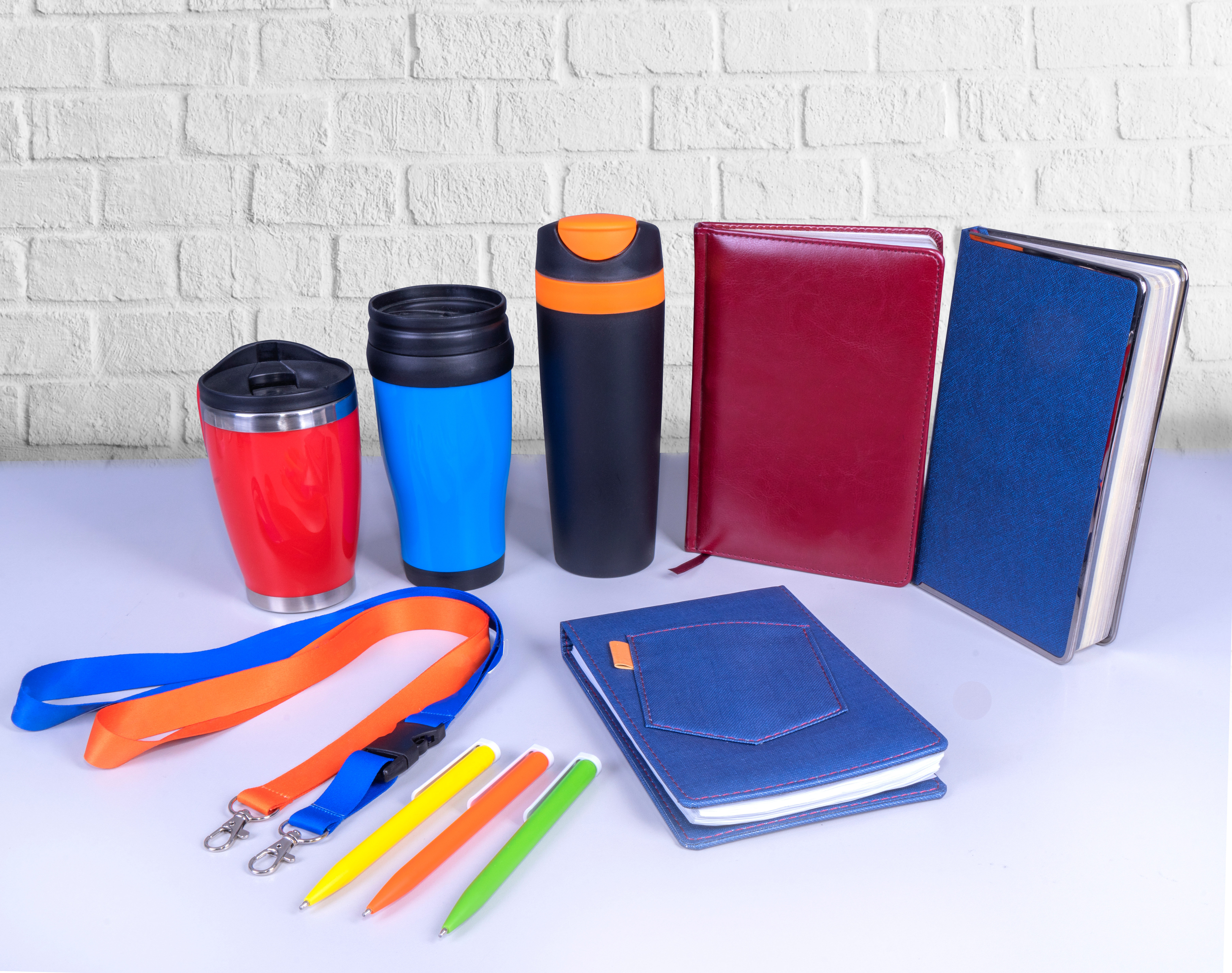An image of blank products that can be branded and made into promotional items.